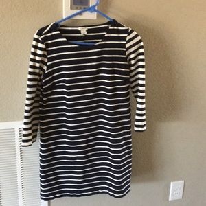 Jcrew striped dress